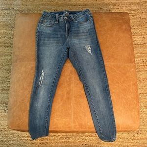 Time and Tru Distressed Skinny Jeans